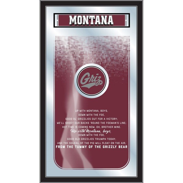 Holland Bar Stool Co Montana 26" x 15" Fight Song Mirror - MFGHTMONTUN