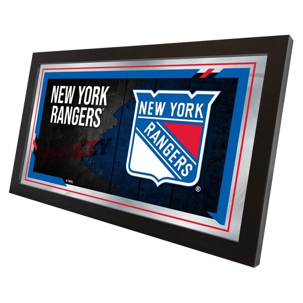 Holland Bar Stool Co New York Rangers 15" x 26" Hockey Collector Mirror by Holland Bar Stool Company - MCOLNYRANG