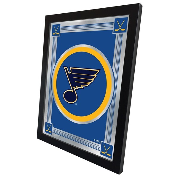 Holland Bar Stool Co St Louis Blues 17" x 22" Logo Mirror - MLOGOSTLBLU