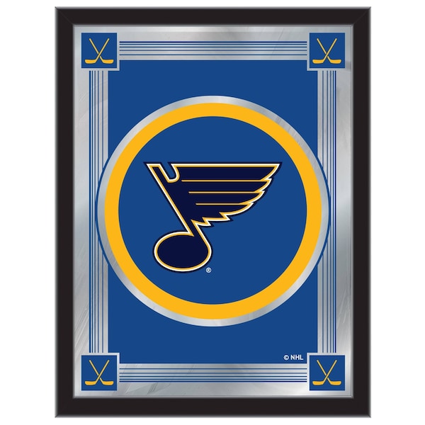 Holland Bar Stool Co St Louis Blues 17" x 22" Logo Mirror - MLOGOSTLBLU