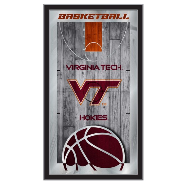 Holland Bar Stool Co Virginia Tech 15" x 26" Basketball Mirror - MBSKTVATECH