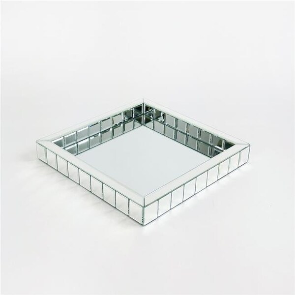 Wayborn Wayborn MB208 14.5 x 14.5 x 2 in. Beveled Mirror Tray; Mirror - MB208