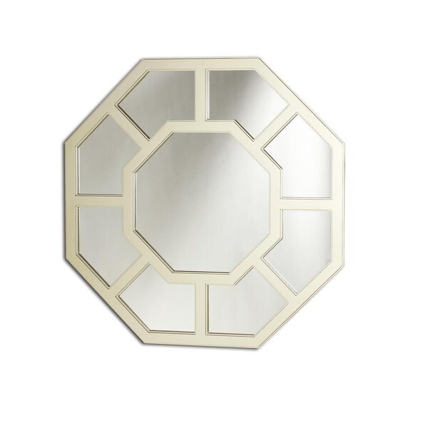 Tapis Rugs Kinley Framed Wall Mirror - 24 x 24 in. - TA1549226