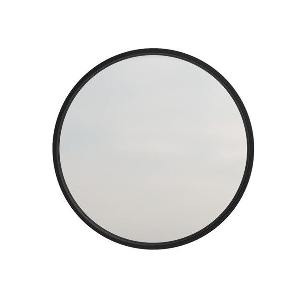 Curonian Curonian 94Mirr2 35.43 in. Curonian Round Metal Accent Mirror - 94MIRR2