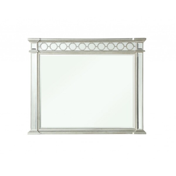Homeroots 3 x 52 x 42 in. Wood Mirror - 347078