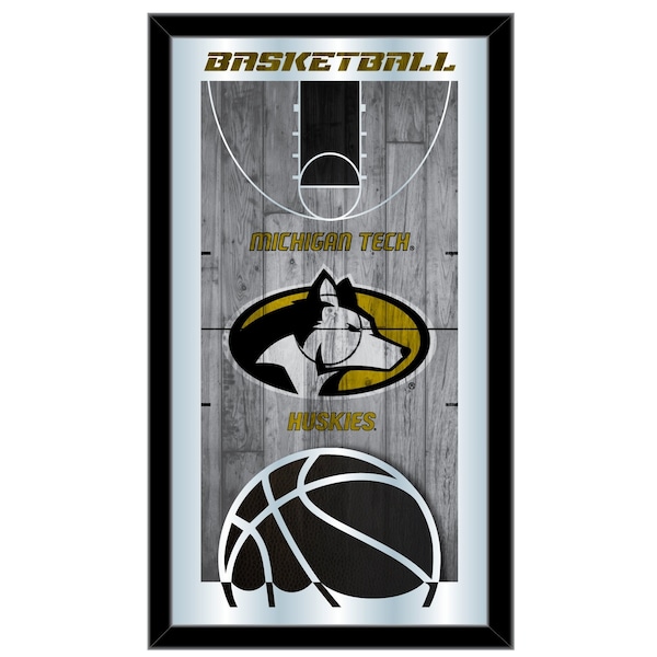 Holland Bar Stool Co Michigan Tech 15" x 26" Basketball Mirror - MBSKTMITECH