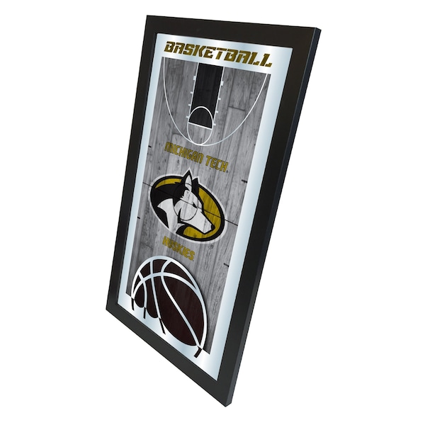 Holland Bar Stool Co Michigan Tech 15" x 26" Basketball Mirror - MBSKTMITECH