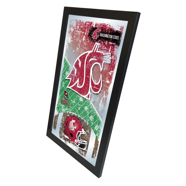 Holland Bar Stool Co Washington State 15" x 26" Football Mirror - MFTBLWASHST