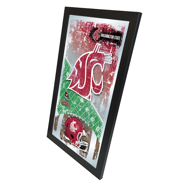 Holland Bar Stool Co Washington State 15" x 26" Football Mirror - MFTBLWASHST