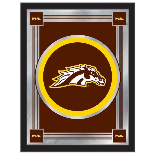 Holland Bar Stool Co Western Michigan 17" x 22" Logo Mirror - MLOGOWESTMI