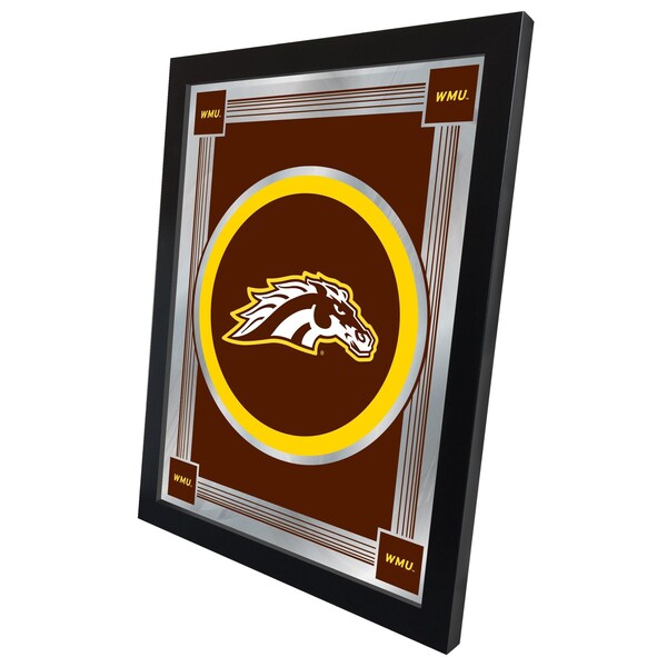 Holland Bar Stool Co Western Michigan 17" x 22" Logo Mirror - MLOGOWESTMI