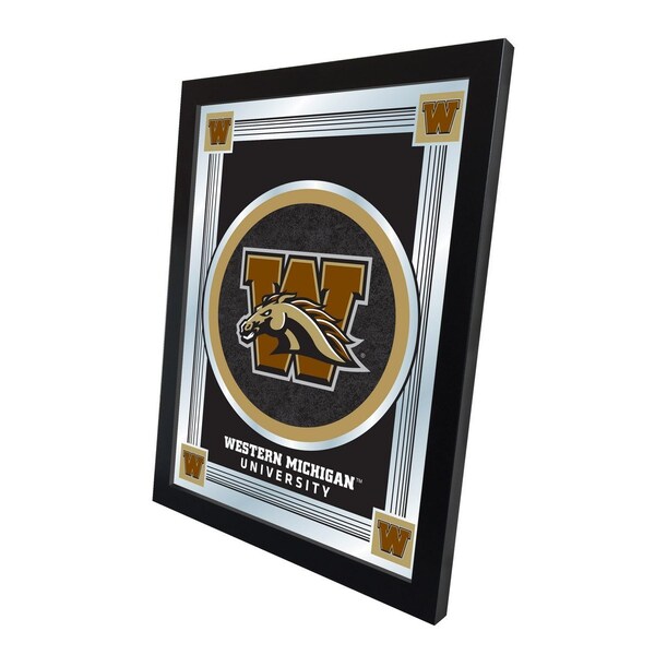 Holland Bar Stool Co Western Michigan 17" x 22" Logo Mirror - MLOGOWESTMI