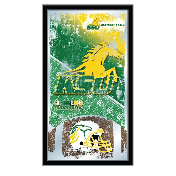 Holland Bar Stool Co Kentucky State University 15" x 26" Football Mirror - MFTBLKYSTUN