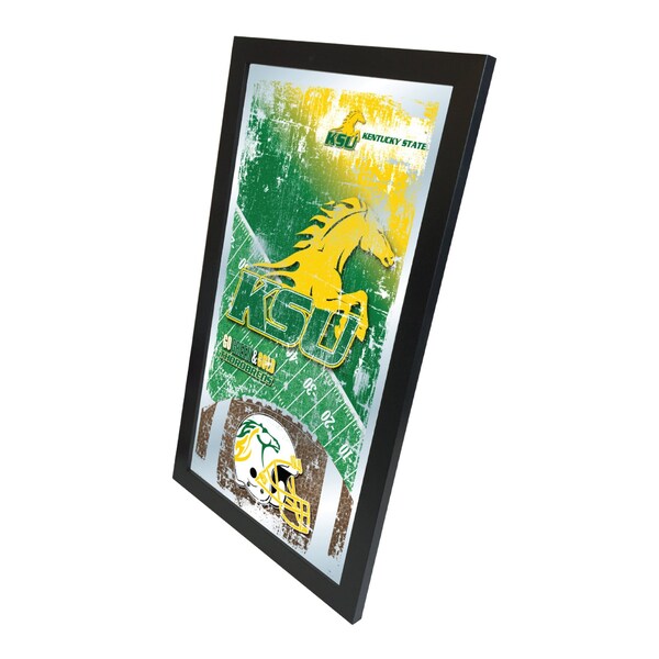 Holland Bar Stool Co Kentucky State University 15" x 26" Football Mirror - MFTBLKYSTUN