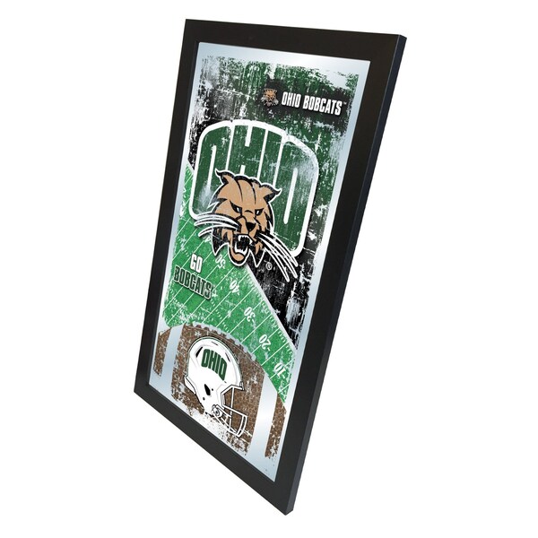 Holland Bar Stool Co Ohio University 15" x 26" Football Mirror - MFTBLUNIVOH