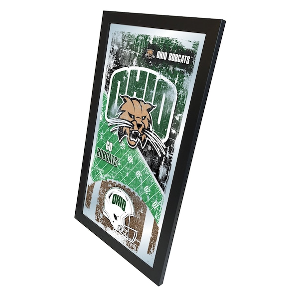 Holland Bar Stool Co Ohio University 15" x 26" Football Mirror - MFTBLUNIVOH