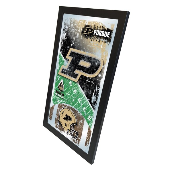 Holland Bar Stool Co Purdue 15" x 26" Football Mirror - MFTBLPURDUE
