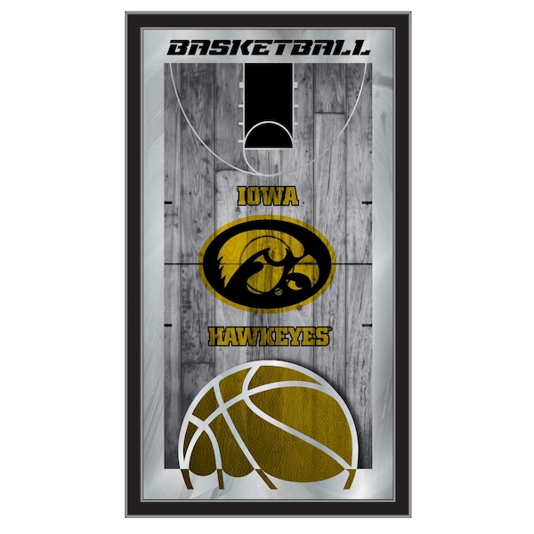 Holland Bar Stool Co Iowa 15" x 26" Basketball Mirror - MBSKTIOWAUN