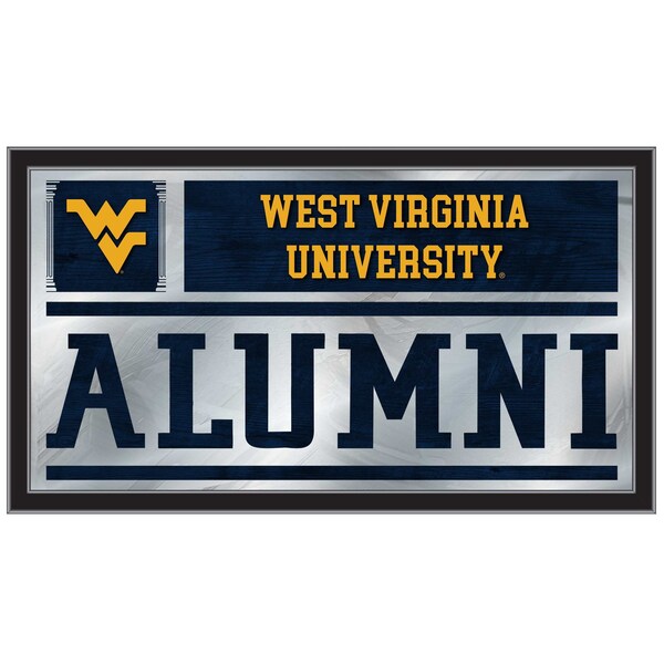 Holland Bar Stool Co West Virginia 26" x 15" Alumni Mirror - MALUMWESTVA