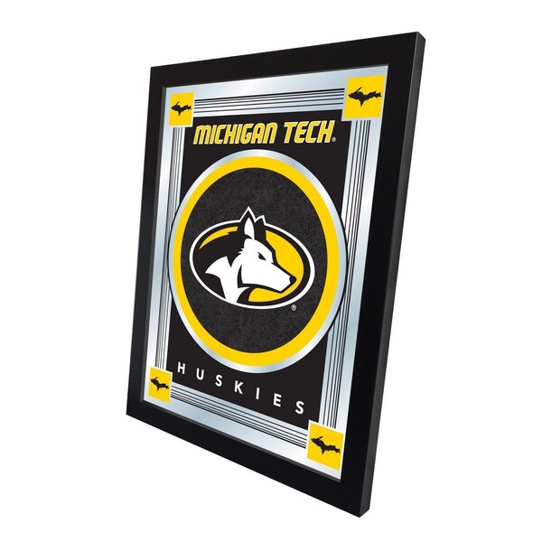 Holland Bar Stool Co Michigan Tech 17" x 22" Logo Mirror - MLOGOMITECH