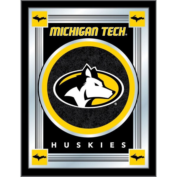Holland Bar Stool Co Michigan Tech 17" x 22" Logo Mirror - MLOGOMITECH