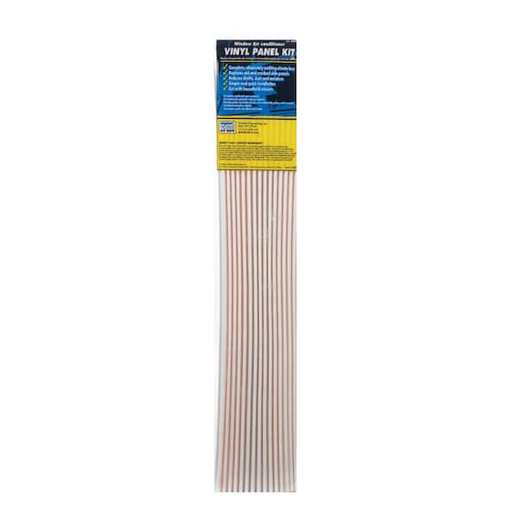 Outland Engineering AC-Safe Window Air Conditioner Vinyl Panel Replacement Kit 12 in. W X 21 in. H White - AC-205