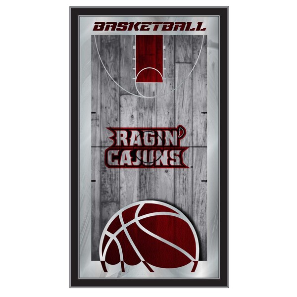 Holland Bar Stool Co Louisiana-Lafayette 15" x 26" Basketball Mirror - MBSKTLA-LAF