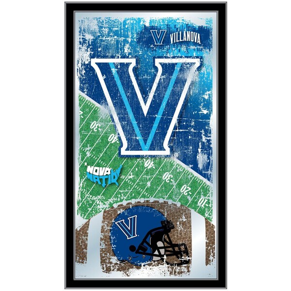 Holland Bar Stool Co Villanova 15" x 26" Football Mirror - MFTBLVILNVA