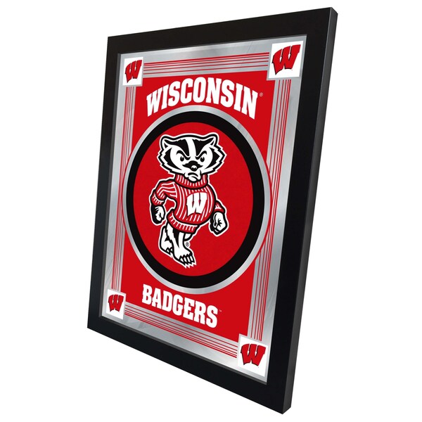 Holland Bar Stool Co Wisconsin "Badger" 17" x 22" Logo Mirror - MLOGOWI-BDG