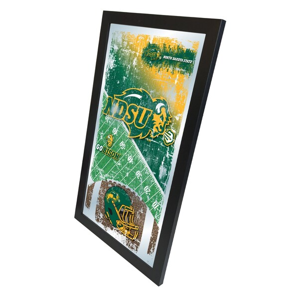 Holland Bar Stool Co North Dakota State 15" x 26" Football Mirror - MFTBLNDAKST