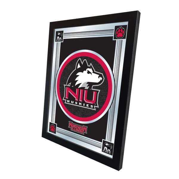 Holland Bar Stool Co Northern Illinois 17" x 22" Logo Mirror - MLOGONORILL