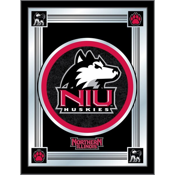 Holland Bar Stool Co Northern Illinois 17" x 22" Logo Mirror - MLOGONORILL