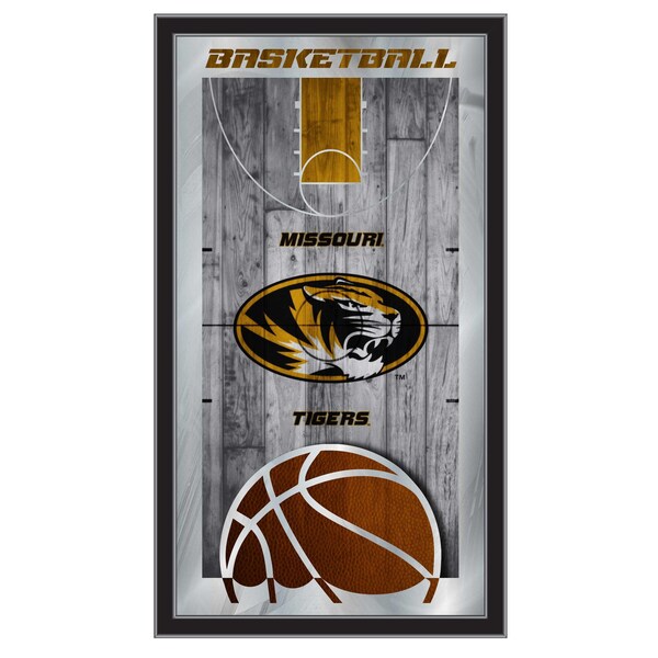 Holland Bar Stool Co Missouri 15" x 26" Basketball Mirror - MBSKTMIZZOU