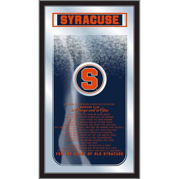 Holland Bar Stool Co Syracuse 26" x 15" Fight Song Mirror - MFGHTSYRCSE