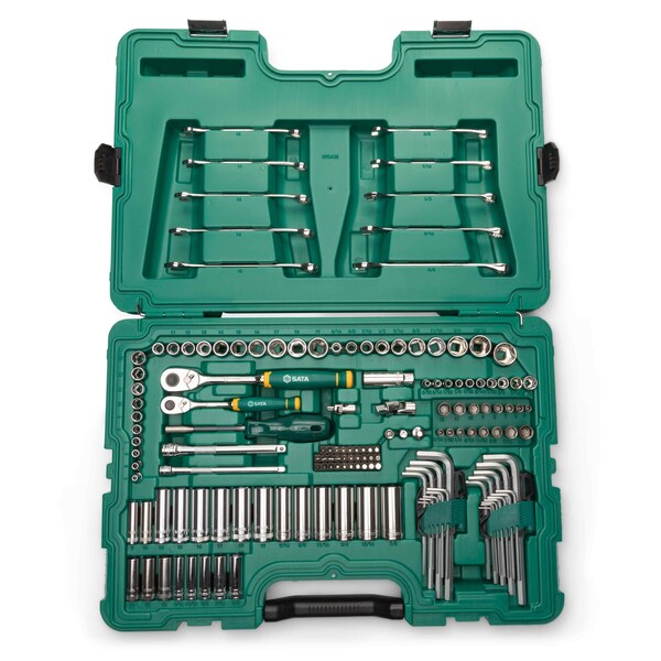 Sata SAE/Metric 1/4in and 3/8in Drive 6 Point - ST09543G