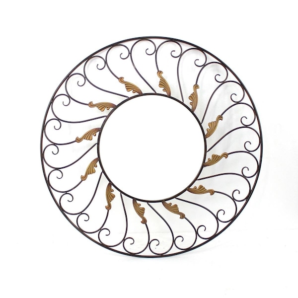 Decoracion Vintage Decorative Metal Wall Mirror - DE3713398