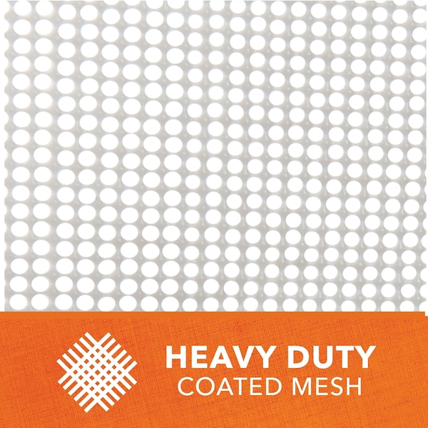Modern Leisure Basics Universal Air Conditioner Cover, Mesh Topper, 36 in. Square, Light Gray - 3124