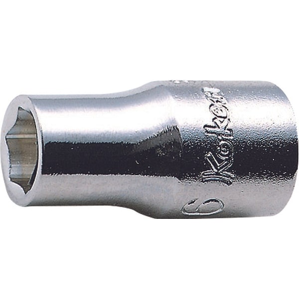 Ko-Ken Socket 3.5mm 6 Point 22mm 1/4 Sq. Drive - 2400M-3.5