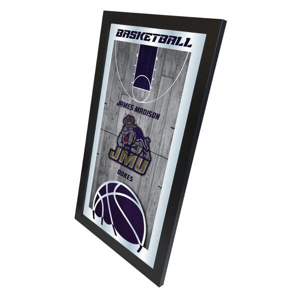 Holland Bar Stool Co James Madison 15" x 26" Basketball Mirror - MBSKTJMSMAD