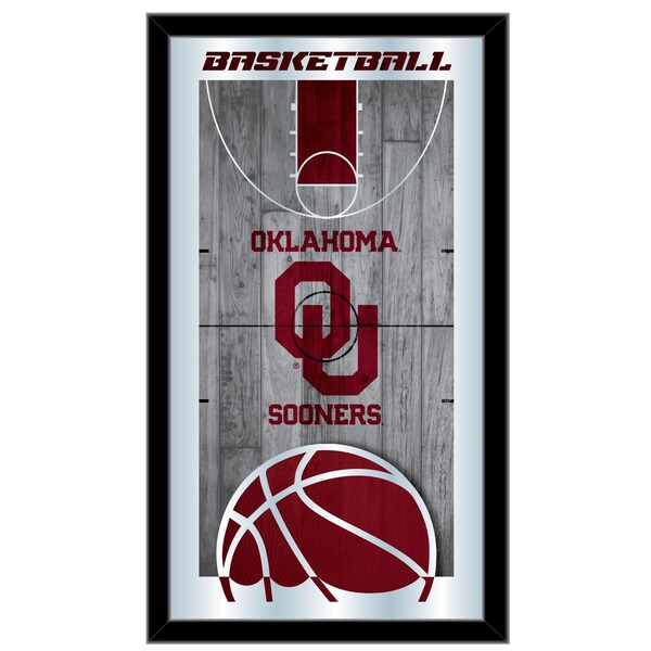 Holland Bar Stool Co Oklahoma 15" x 26" Basketball Mirror - MBSKTOKLHMA