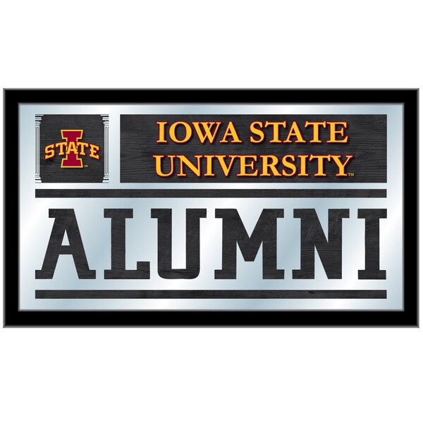 Holland Bar Stool Co Iowa State 26" x 15" Alumni Mirror - MALUMIOWAST