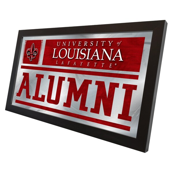 Holland Bar Stool Co Louisiana-Lafayette 26" x 15" Alumni Mirror - MALUMLA-LAF