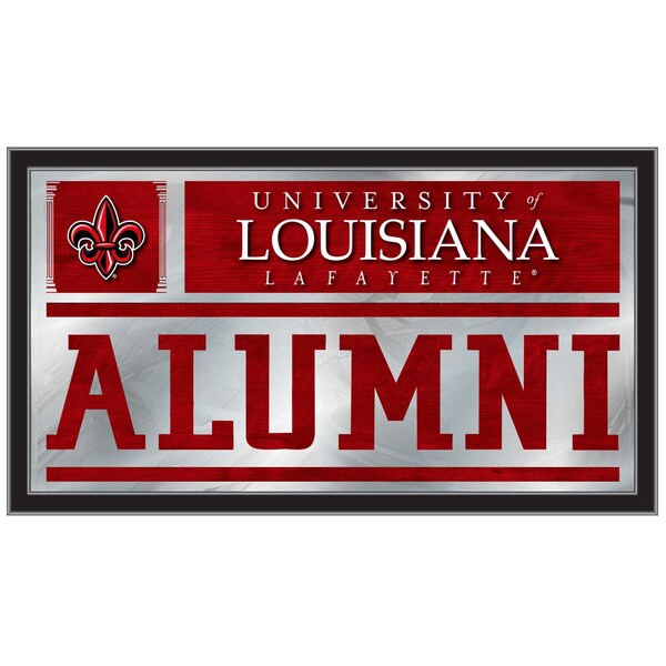 Holland Bar Stool Co Louisiana-Lafayette 26" x 15" Alumni Mirror - MALUMLA-LAF