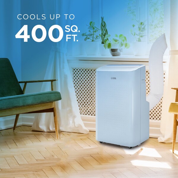 Commercial Cool 9,000 BTU Portable Air Conditioner with Remote and WiFi Control - CCP6JB