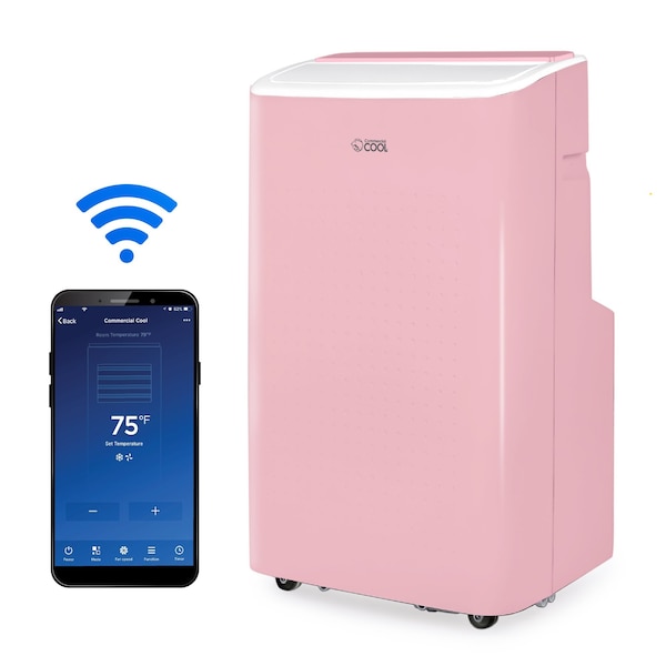 Commercial Cool 9,000 BTU Portable Air Conditioner with Remote and WiFi Control - CCP6JP