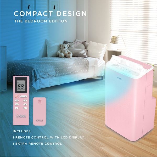 Commercial Cool 9,000 BTU Portable Air Conditioner with Remote and WiFi Control - CCP6JP