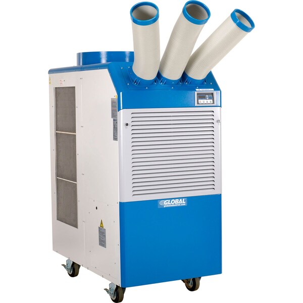 Global Industrial Portable Air Conditioner W/ Cold Air Nozzles, 5 Ton, 60,000 BTU, 230V - 292846