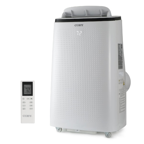 Coby 10,800 BTU Portable Air Conditioner SACC/CEC 15,000 BTU ASHRAE 128 - CBPAC1080