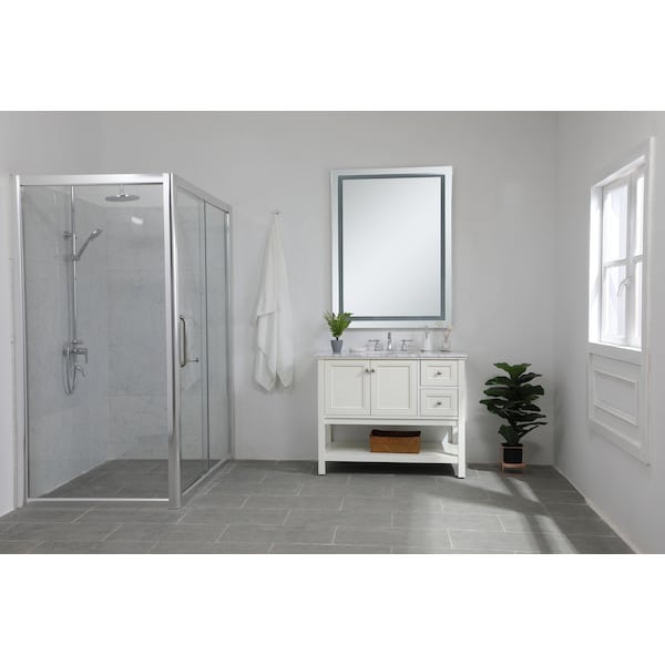 Elegant Decor Helios 36" X 48" Hardwired Led Mirror W/Touch Sensor And Color Chngng - MRE13648