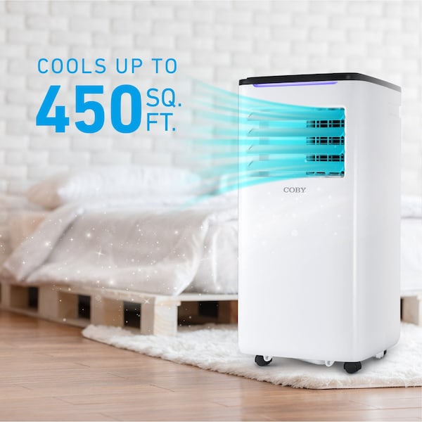 Coby 7100 BTU Portable Air Conditioner SACC/CEC, 10,000 BTU ASHRAE 128 - CBPAC710